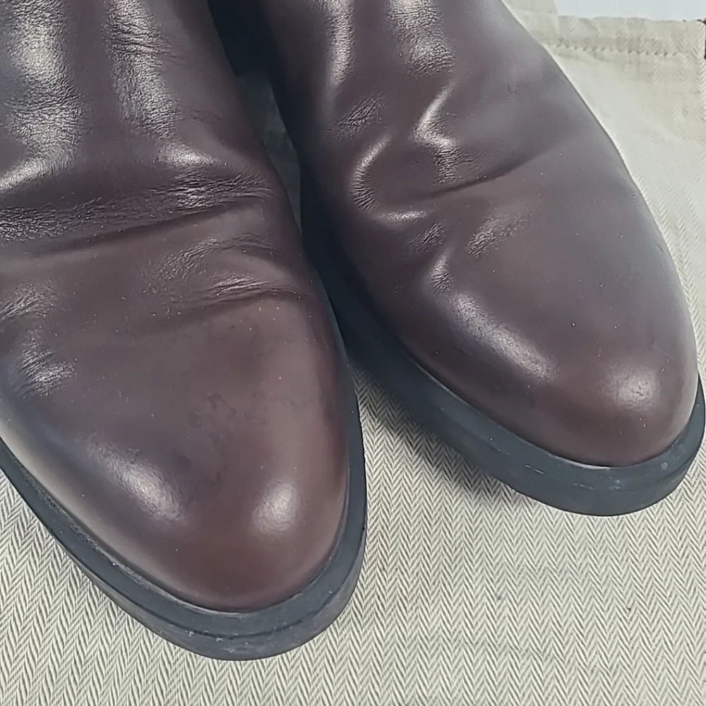 Hermes Kross Training Ankle Boots EU 42 (M 9-9.5, W 12) Brown Leather Made Italy - Picture 11 of 13